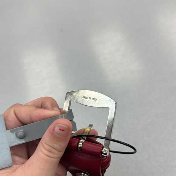 Canali Belt men’s size 46 - Picture 2 of 9